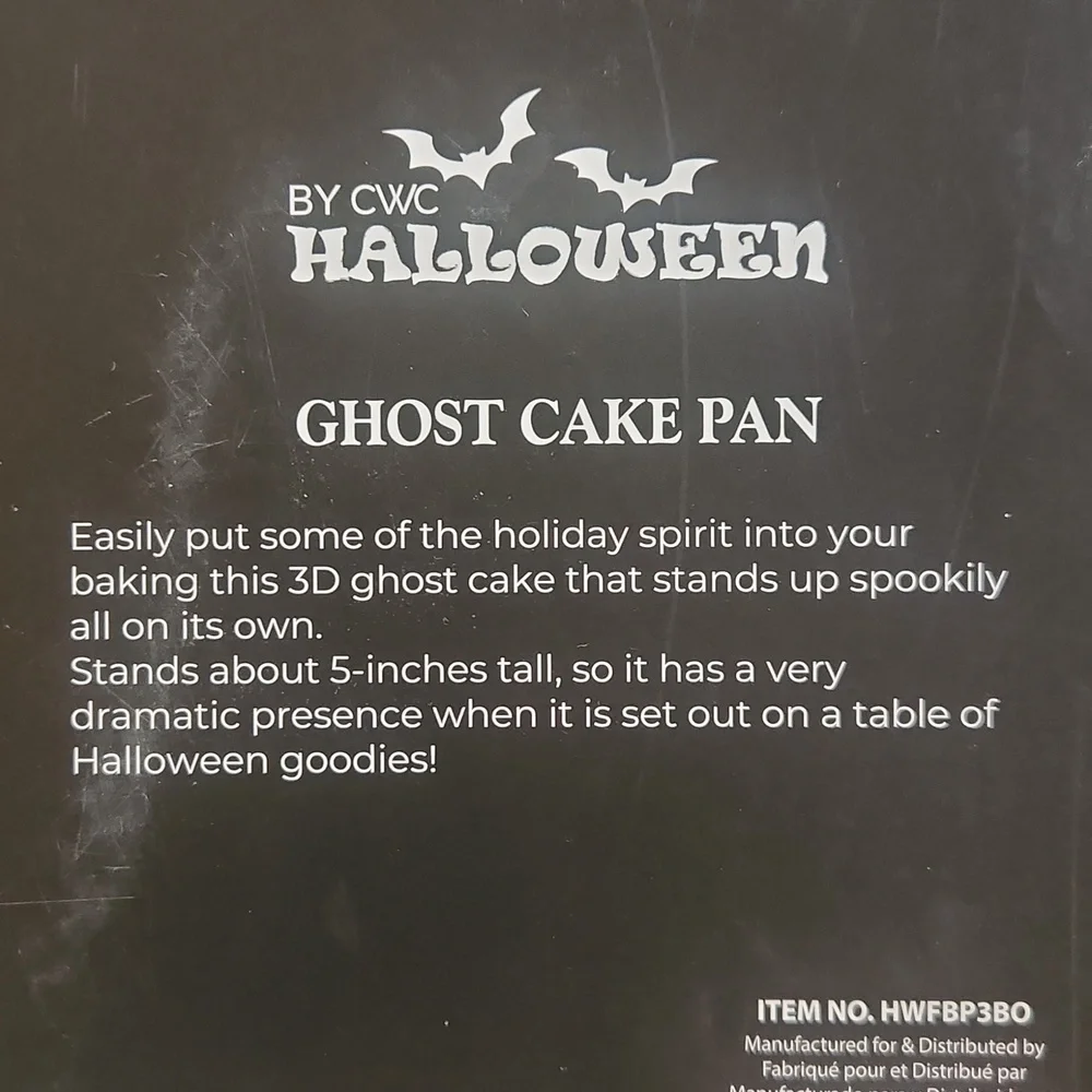 NWT 3D Ghost Cake Pan Bundle - Picture 5 of 5